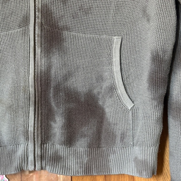 KOKUN Tie Dye Gray Zip-Up Hoodie - Picture 5 of 8